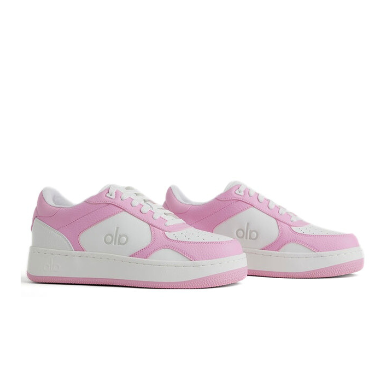 Alo Recovery Mode Sneaker- pink/white