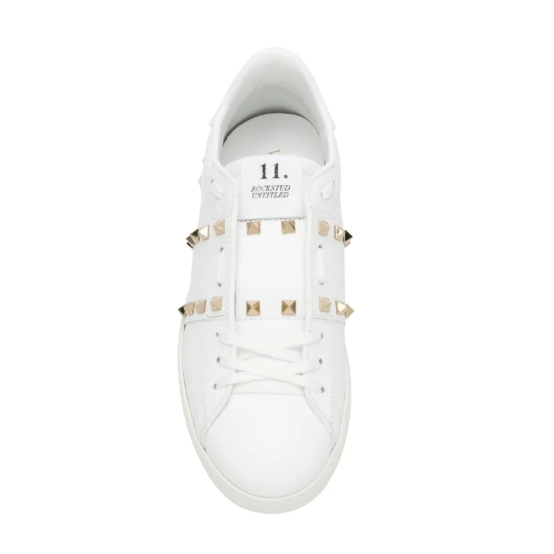 Valentino Rockstud Untitled – White Gold
