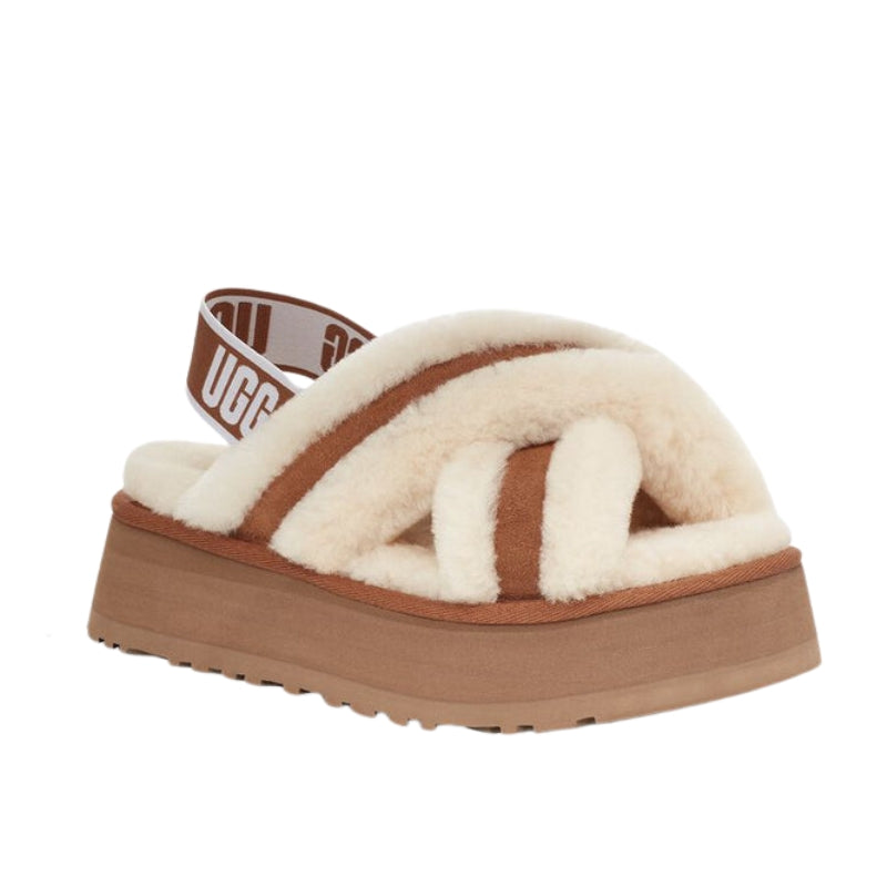 UGG Sandales Disco Cross Slide Chestnut