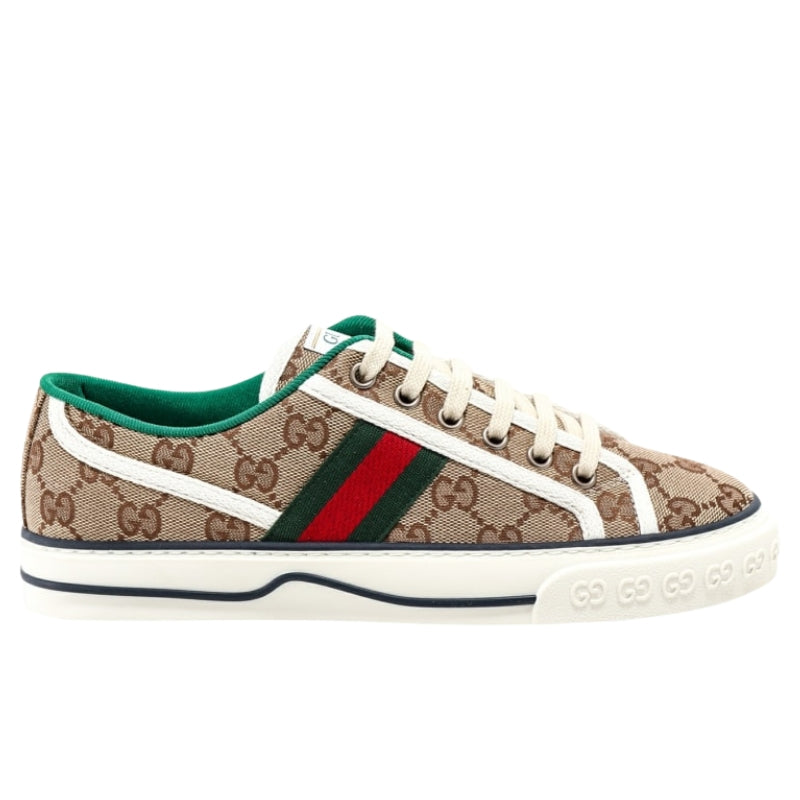 Gucci Brown Canvas Tennis 1977