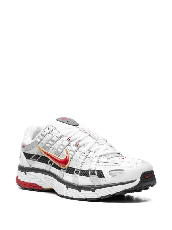 NIKE P-6000 PLATINUM VARSITY RED