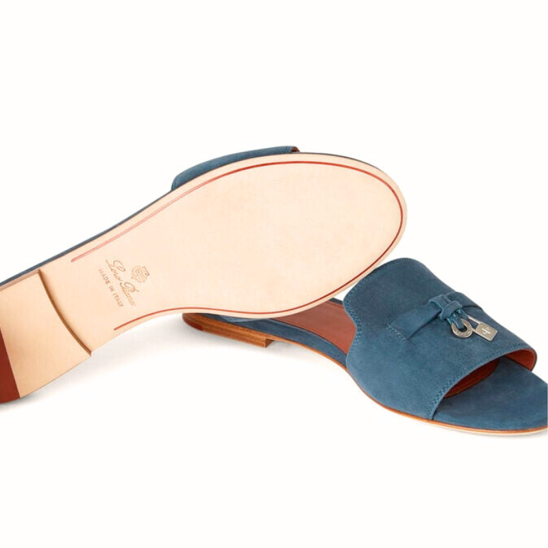 Loro piana Summer Charms Sandal
Suede Goatskin
