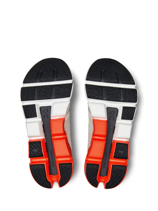 On cloud x3 White orange
