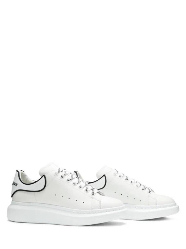 ALEXANDER MCQUEEN OVERSIZED WHITE BLACK TRIM