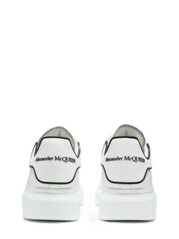 ALEXANDER MCQUEEN OVERSIZED WHITE BLACK TRIM
