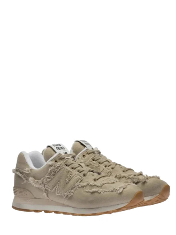 NEW BALANCE 574 MIU MIU DENIM COLONIAL BEIGE