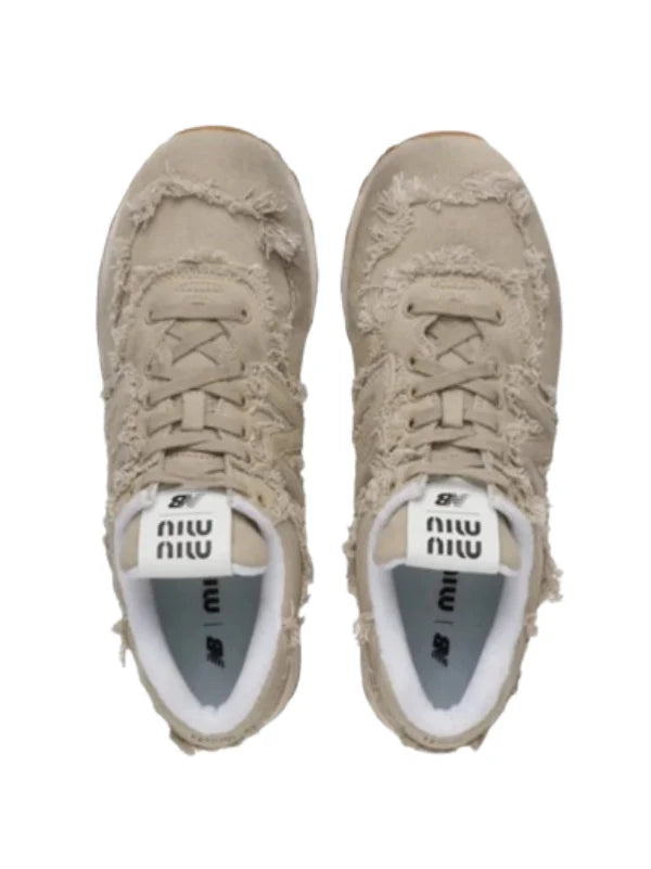 NEW BALANCE 574 MIU MIU DENIM COLONIAL BEIGE