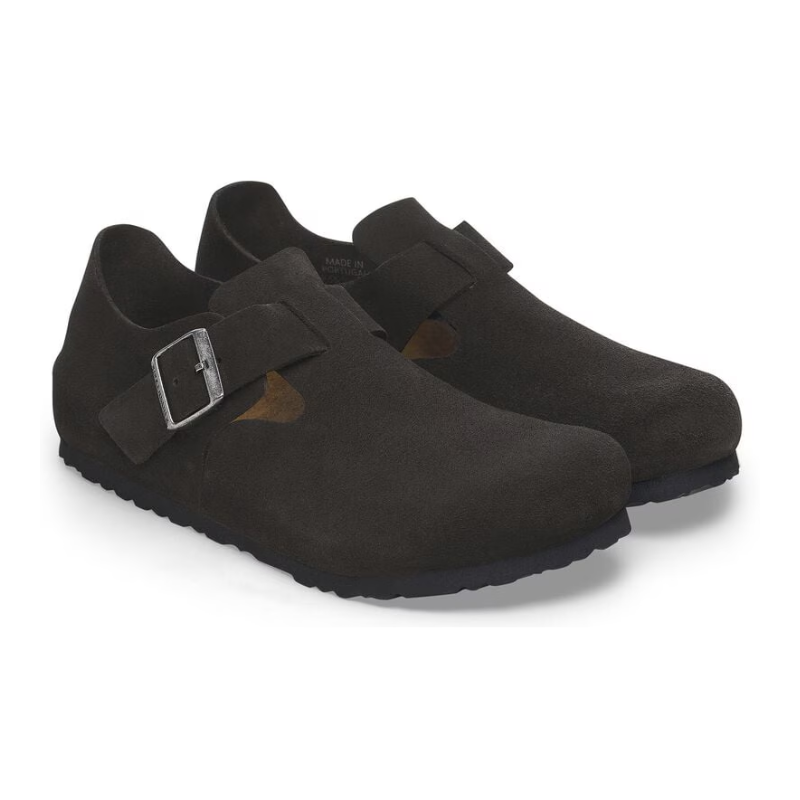 Birkenstock London – Suede Leather Black