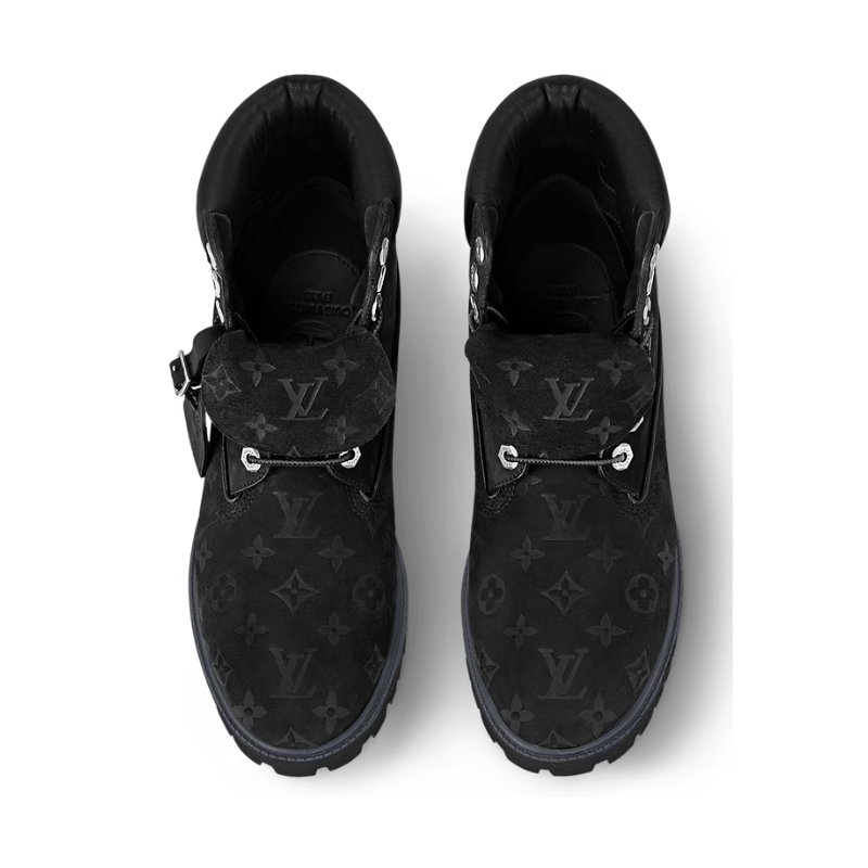 Louis Vuitton Timberland 6″ Ankle Boot – Black Monogram