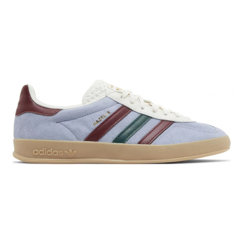 Adidas Gazelle Indoor – Blue Dawn Collegiate Burgundy