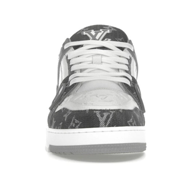 Louis Vuitton Trainer – Monogram Denim Grey White
