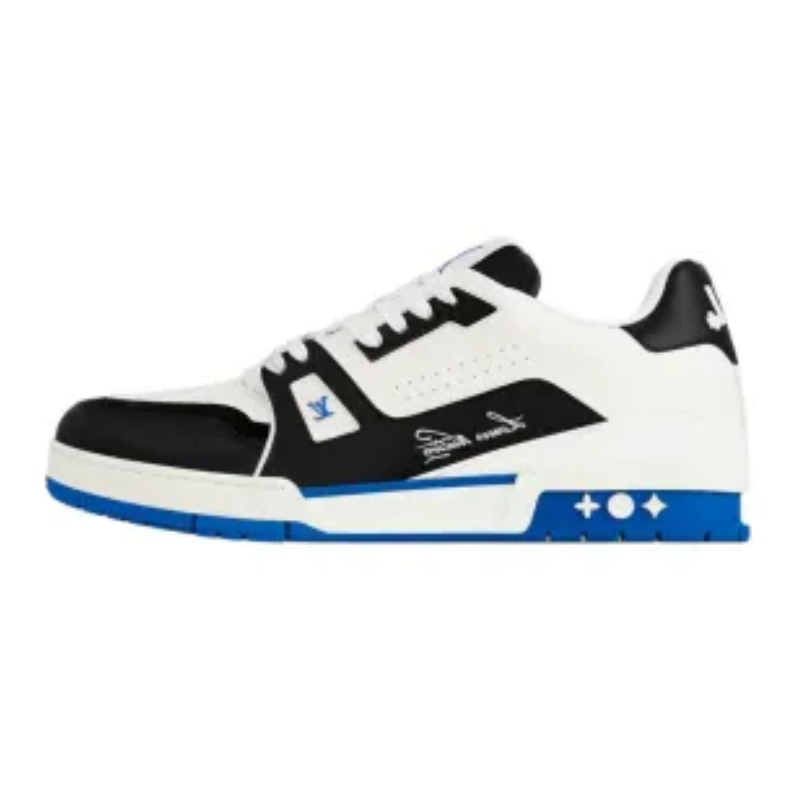 Louis Vuitton Trainer Low Top Skateboard Blue Black