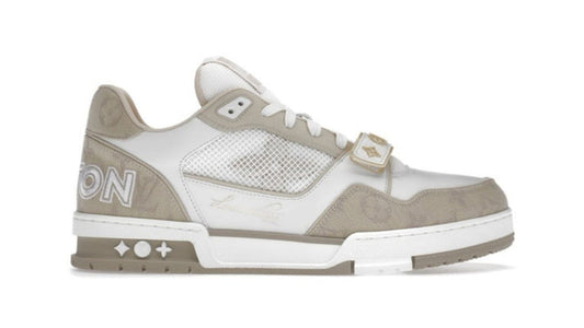 LOUIS VUITTON LV Trainer 'Beige White'