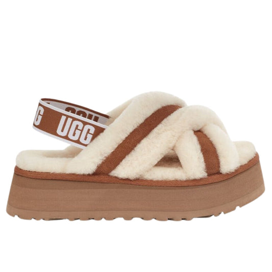 UGG Sandales Disco Cross Slide Chestnut