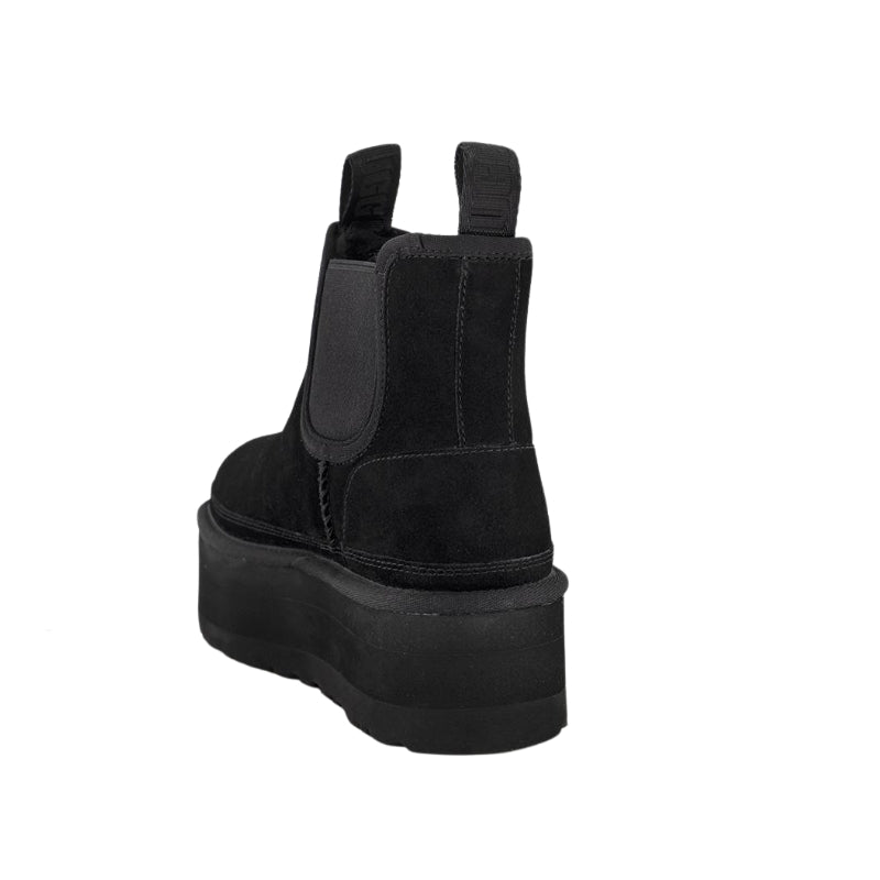 UGG Neumel Platform Chelsea Boots Black