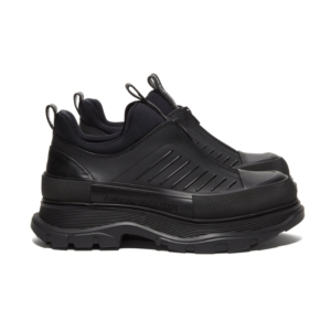 Alexander McQueen Tread Slick Zip Up – Black