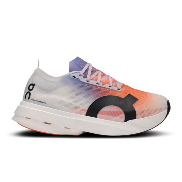 On Running Cloudboom Strike White/Flame